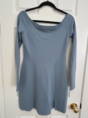 American Eagle Outfitters Long-Sleeve Scoop Neck Dress -
| Size M
